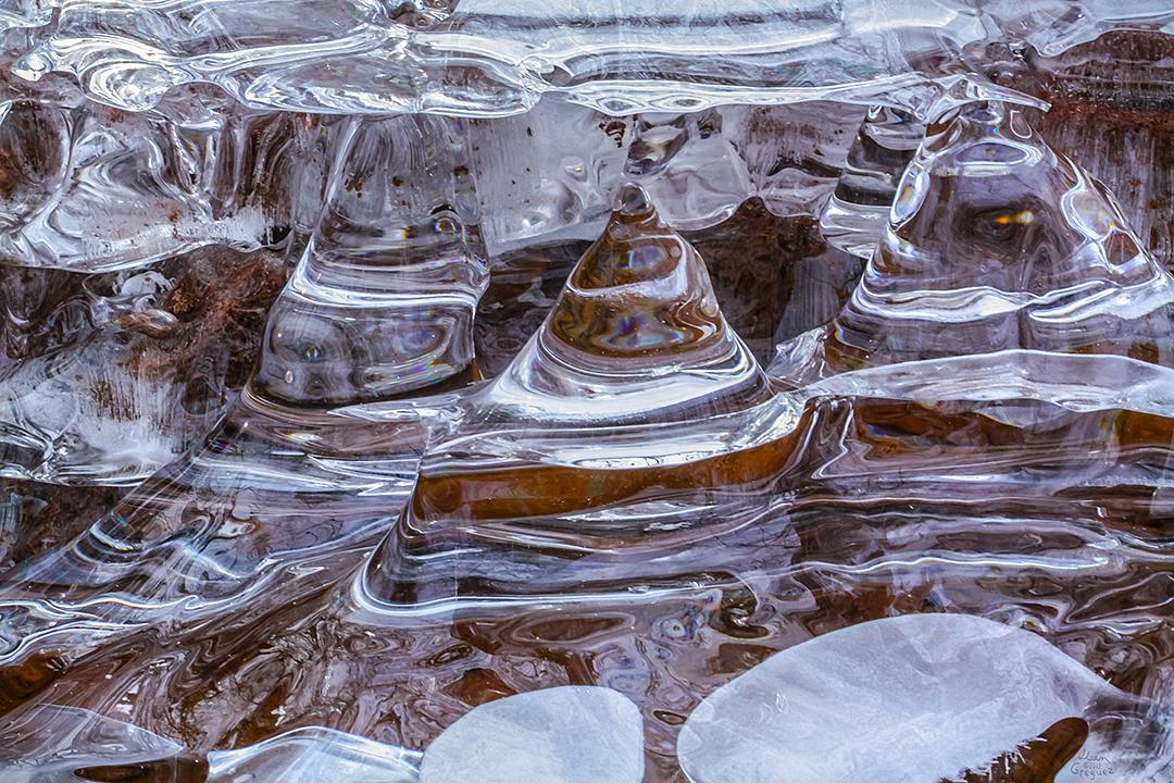 2013 Ice Catskill Mountain Winter Macro Photo