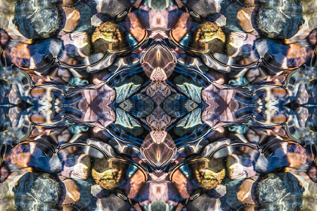 2014 Ice Catskill Mountain Winter Macro Photo Kaleidoscope Wallpaper